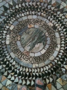 St Samuel floor mosaic